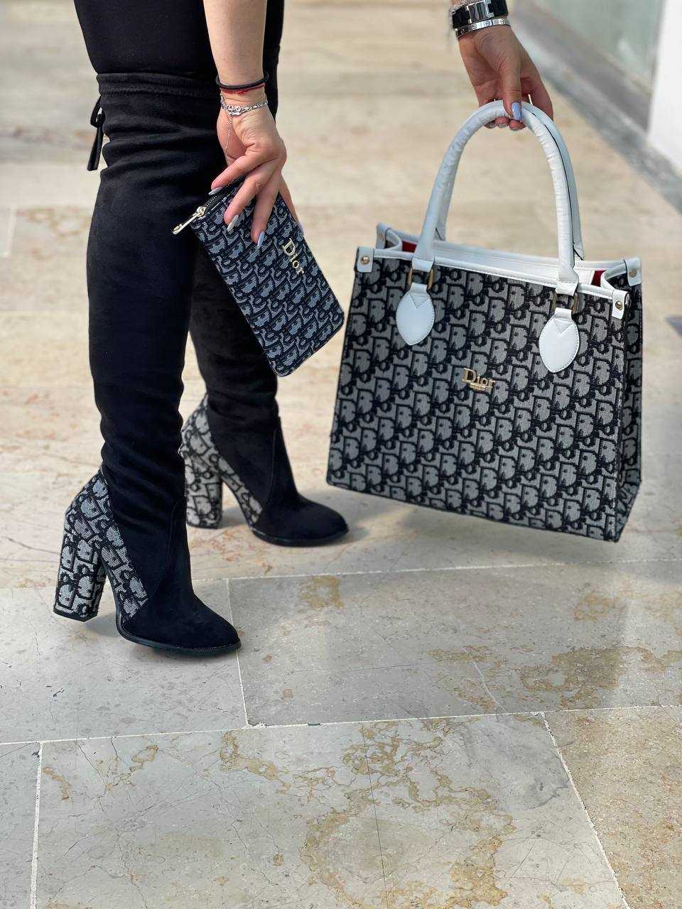 Boots, Wallet &amp; Handbag