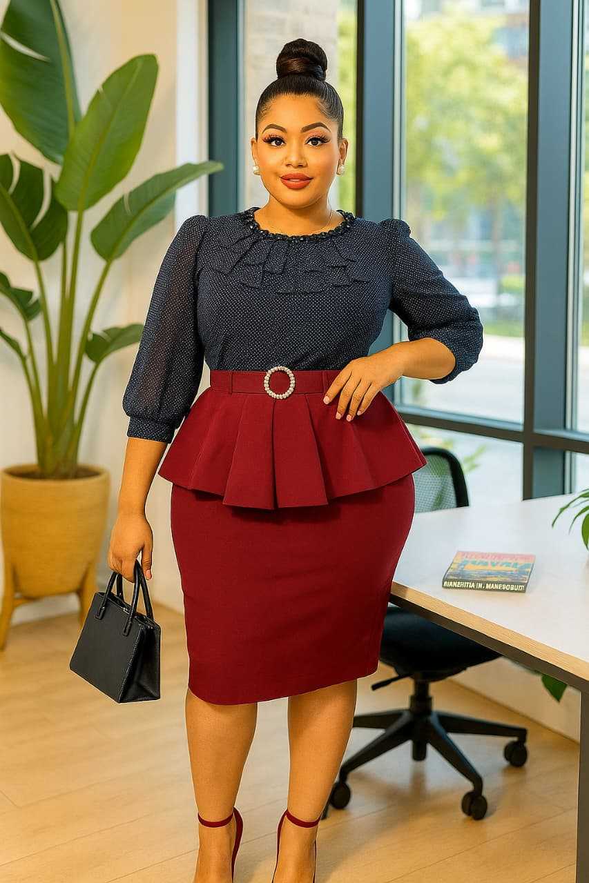 Peplum Turkey Dress